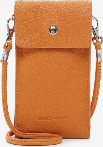 Borsa a spalla 'Emma' di Emily & Noah in arancione: frontale