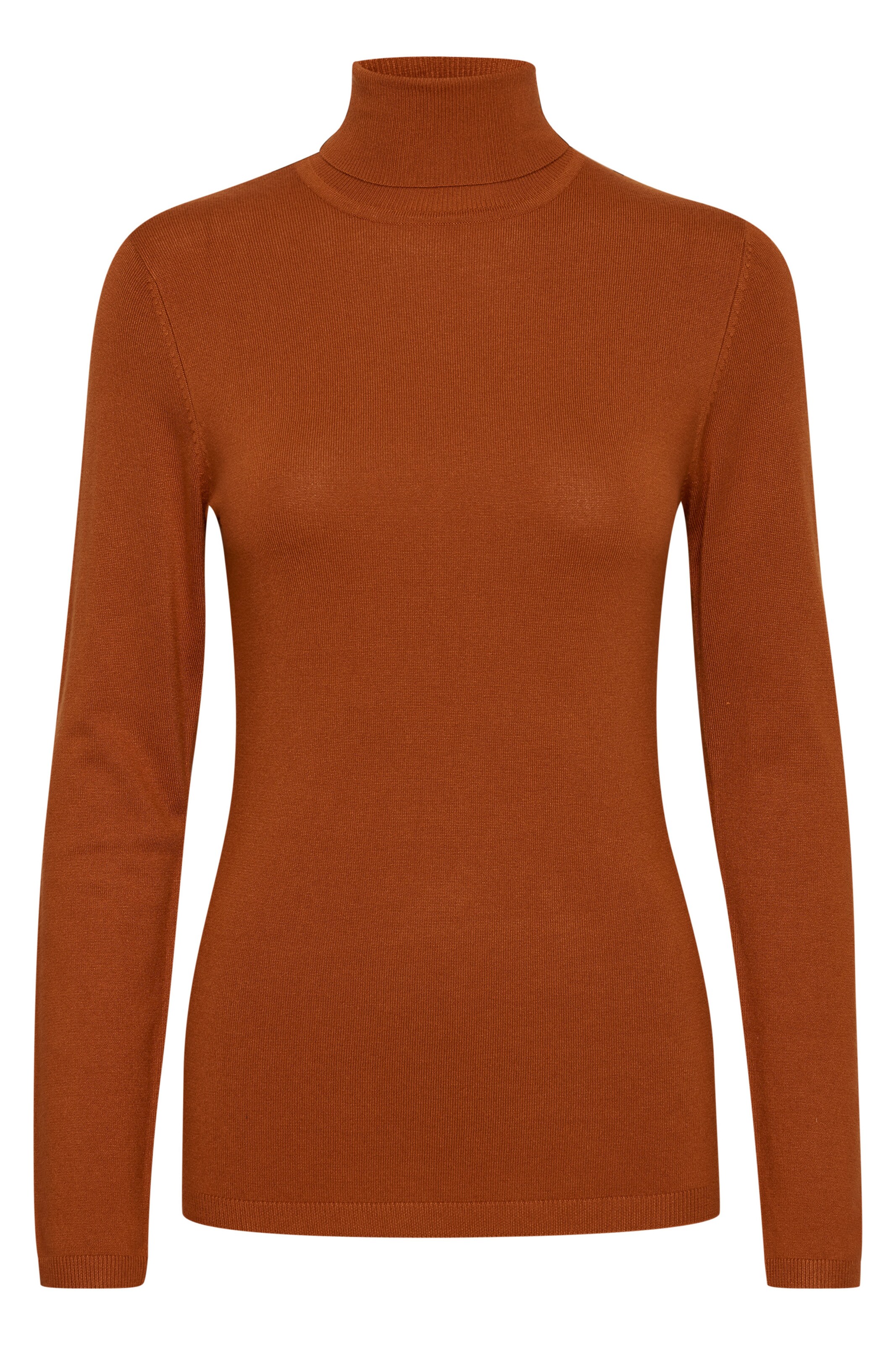 ICHI Sweater 'Mafa' in Brown: front