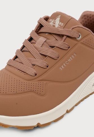 SKECHERS Nízke tenisky 'Uno Golden Air' - Hnedá