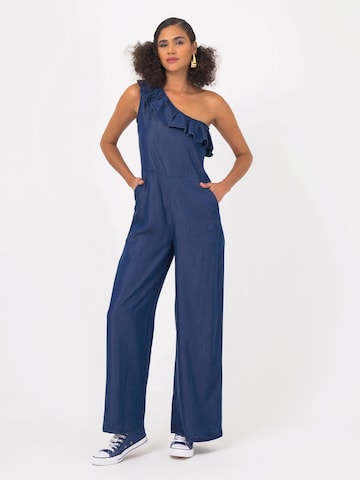 FRESHLIONS Jumpsuit 'Indigo' in Blau: Vorderseite