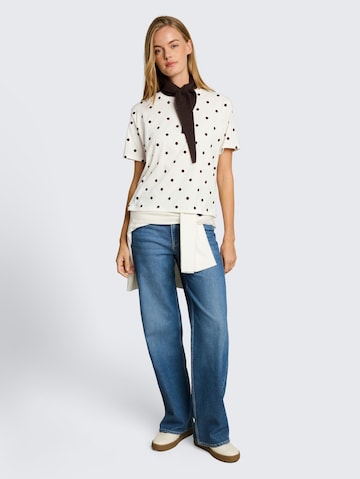 TOM TAILOR DENIM T-Shirt in Weiß