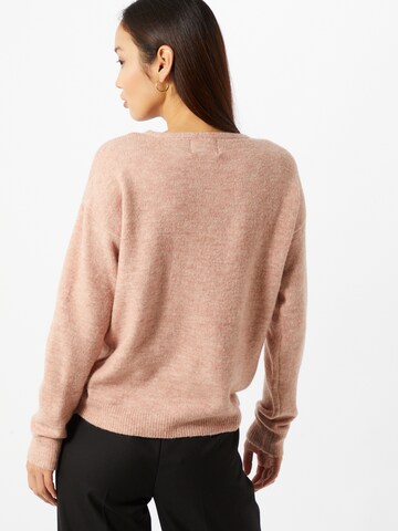 PIECES Sweater 'Perla' in Pink