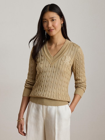 Lauren Ralph Lauren Pullover 'MEREN' in Beige: Vorderseite