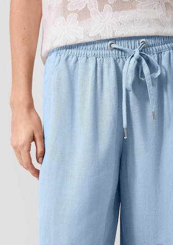 Regular Pantalon QS en bleu