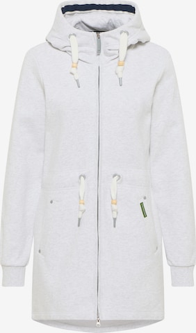 Schmuddelwedda Sweat jacket in Grey: front
