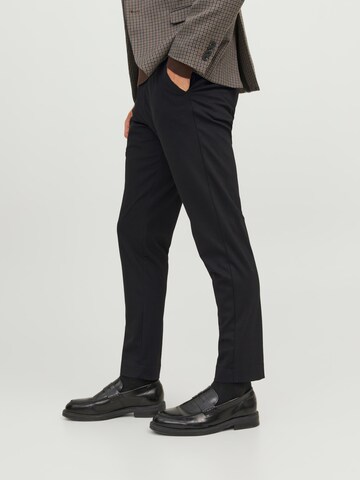 JACK & JONES Slimfit Hose 'Marco' in Schwarz