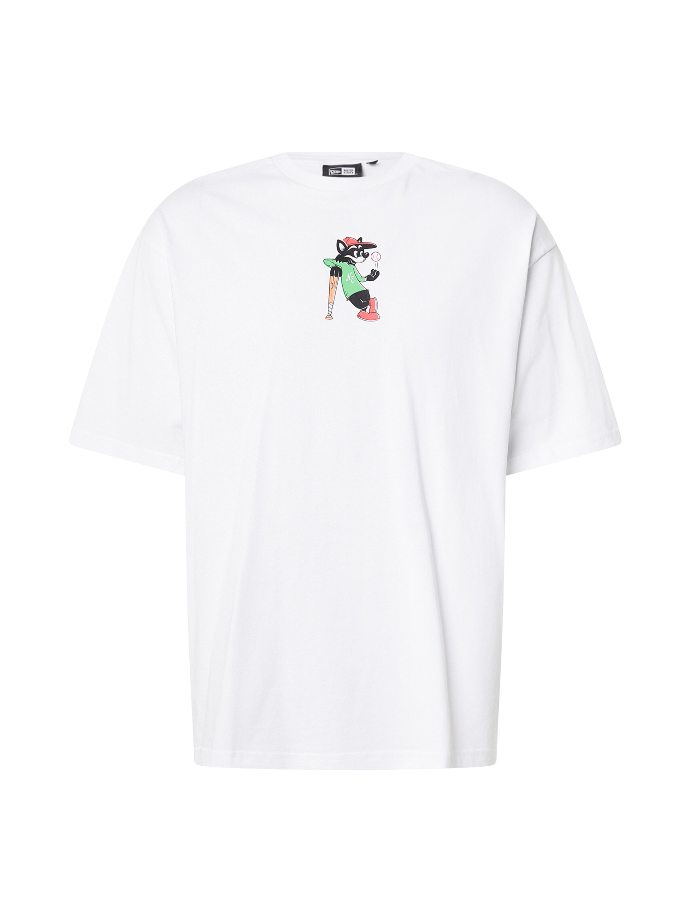 NEW ERA Paita värissä vihreä / vaaleanpunainen / musta / valkoinen, Tuotenäkymä