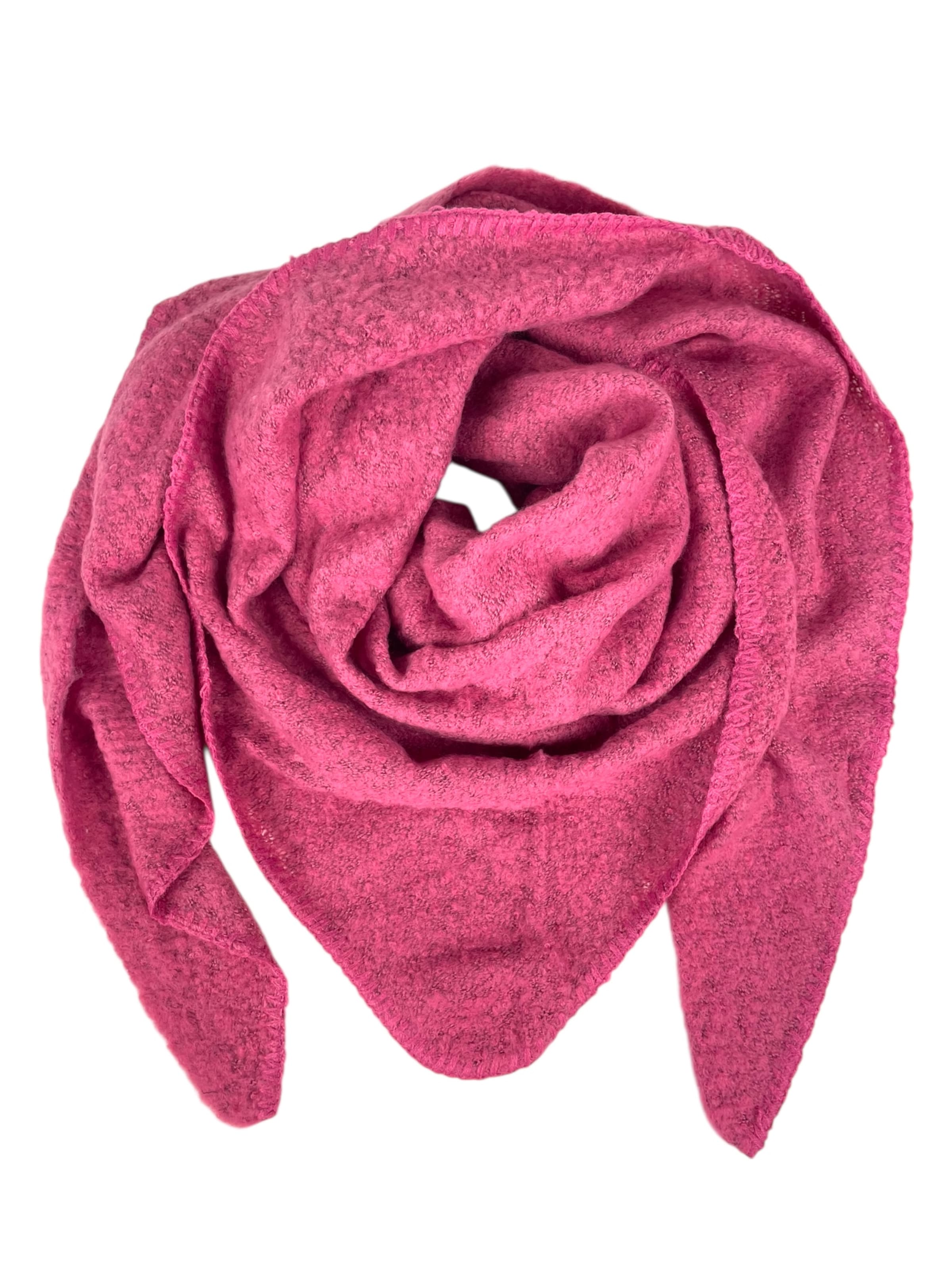 Kumixi Oversized Scarf in Pink: front