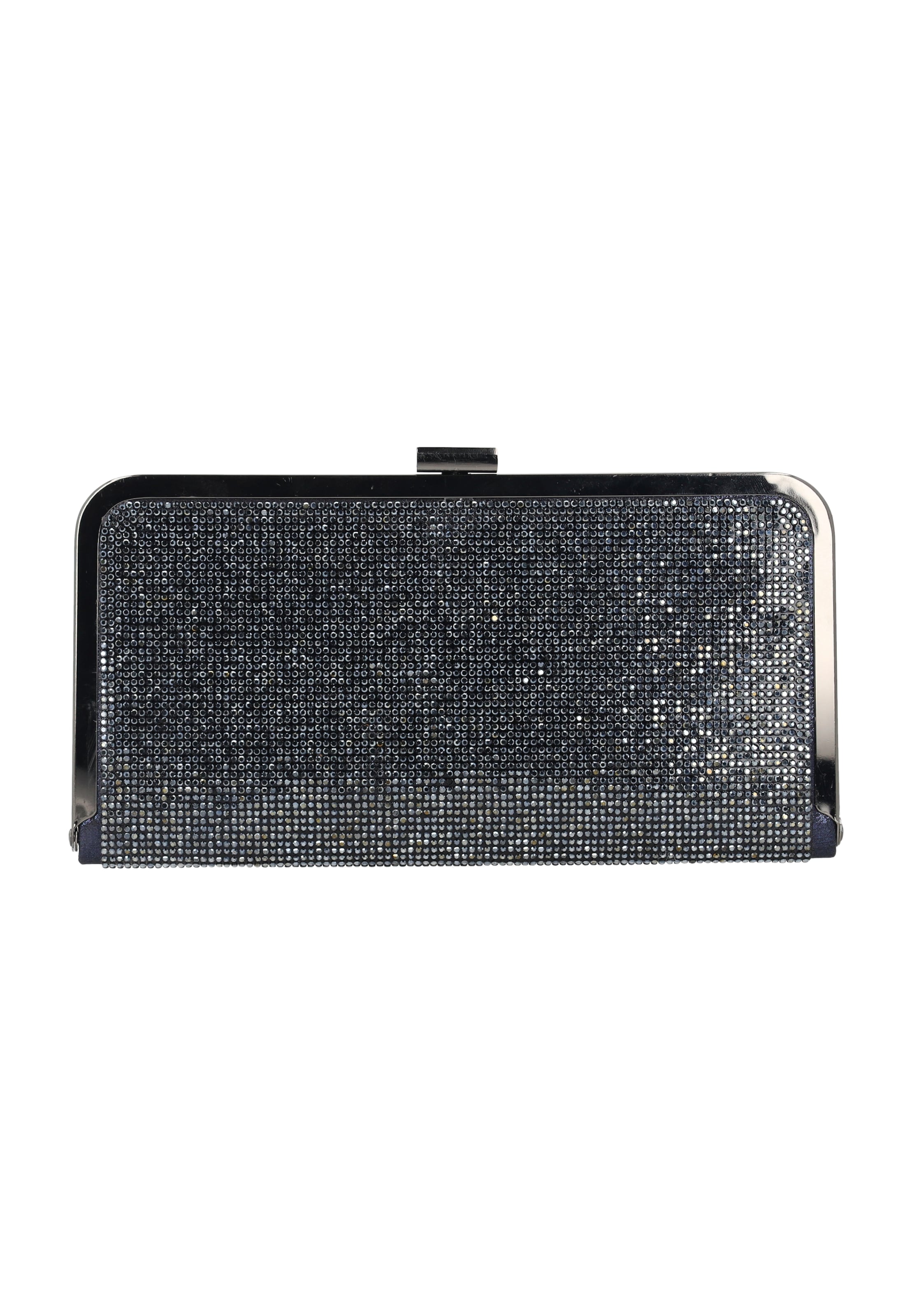 faina Clutch in Blue: front