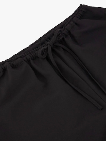 BALMOHK Wide Leg Hose in Schwarz