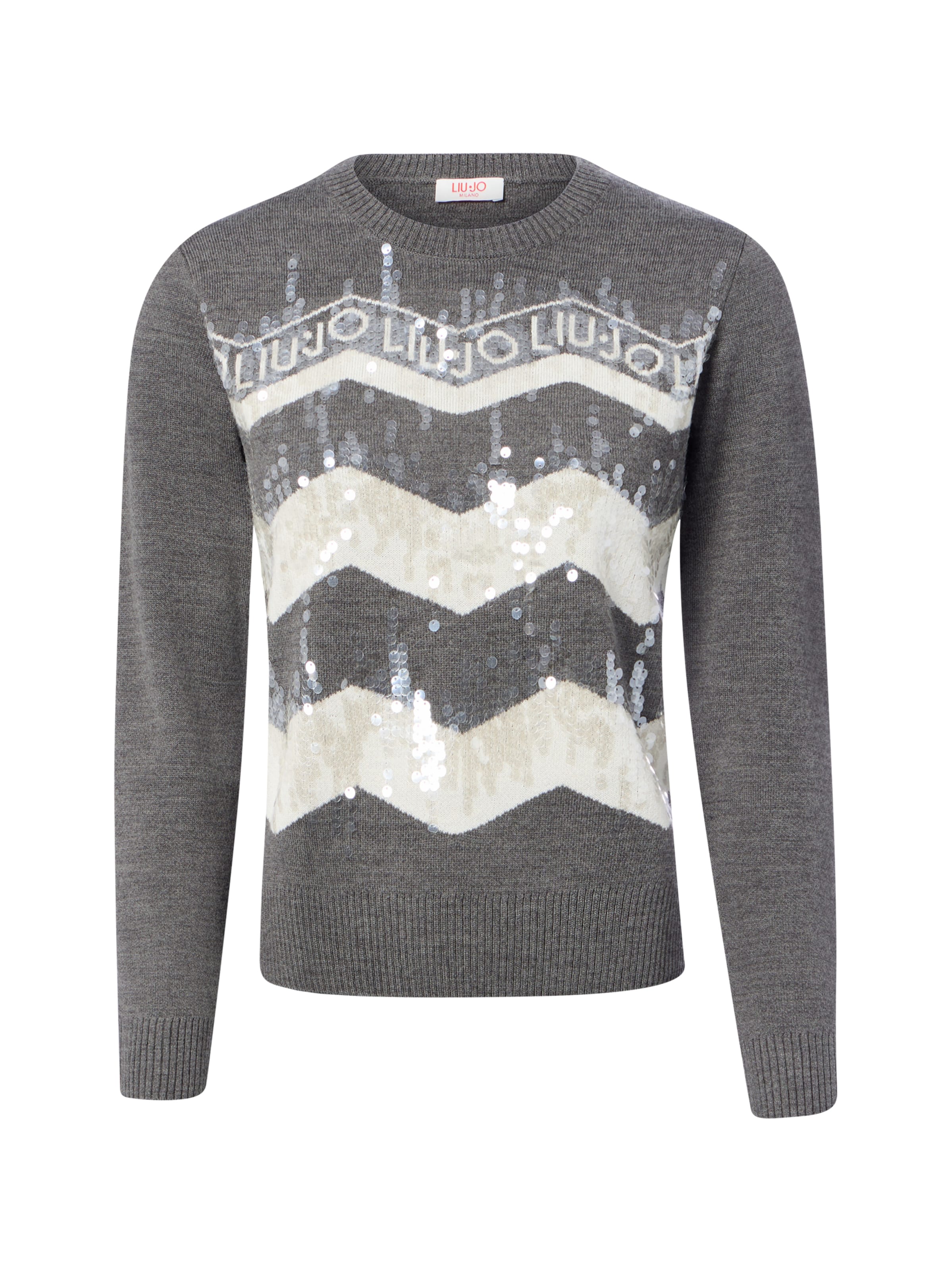 Liu Jo Pullover in Grau: Vorderseite