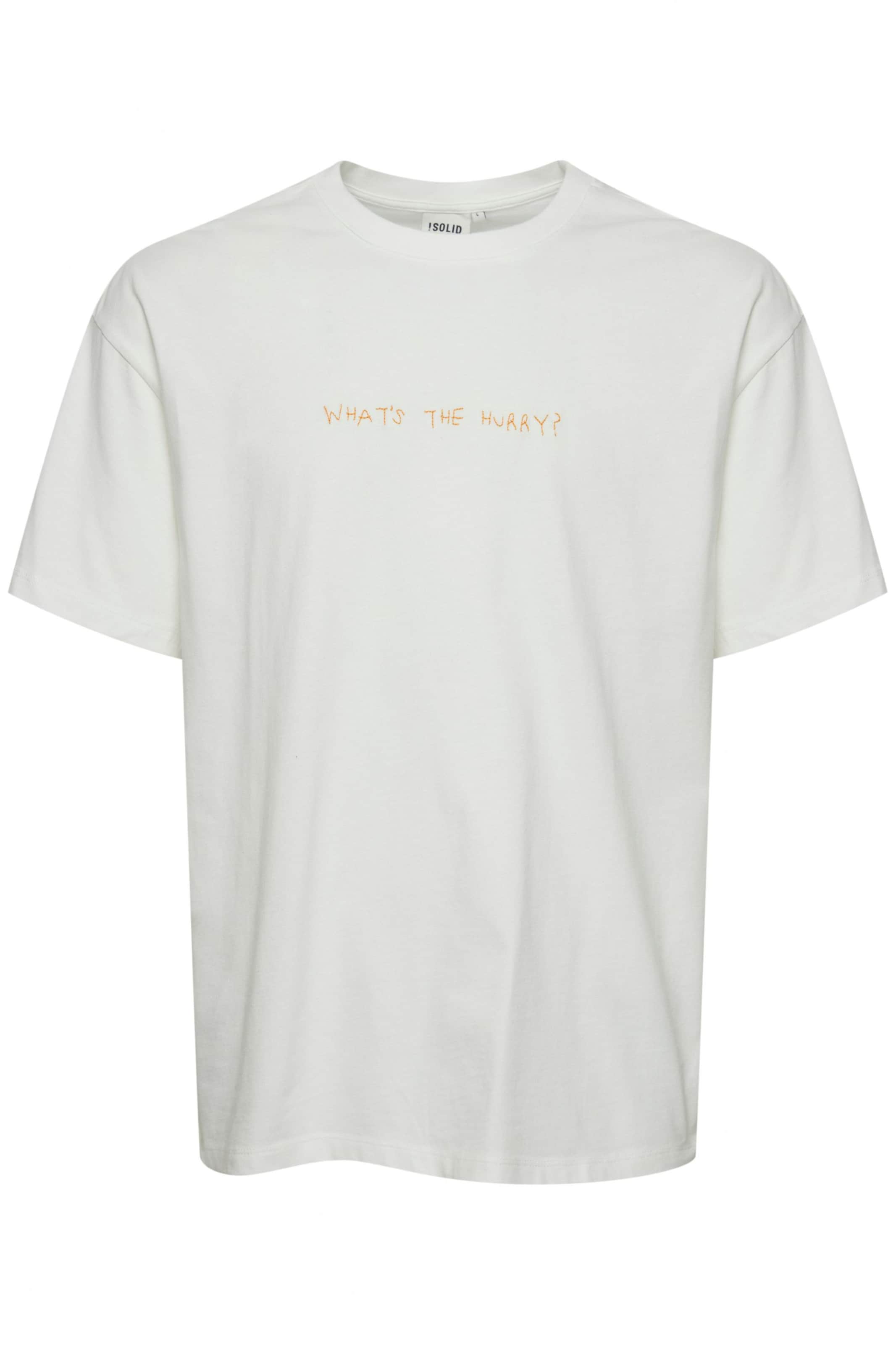 !Solid - Camisa 'Hammad' em branco: frente