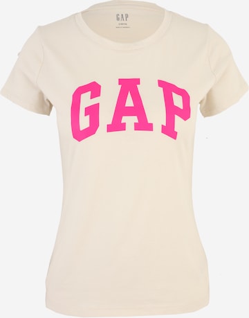 Gap Petite Shirt 'CLSC' in Beige: front