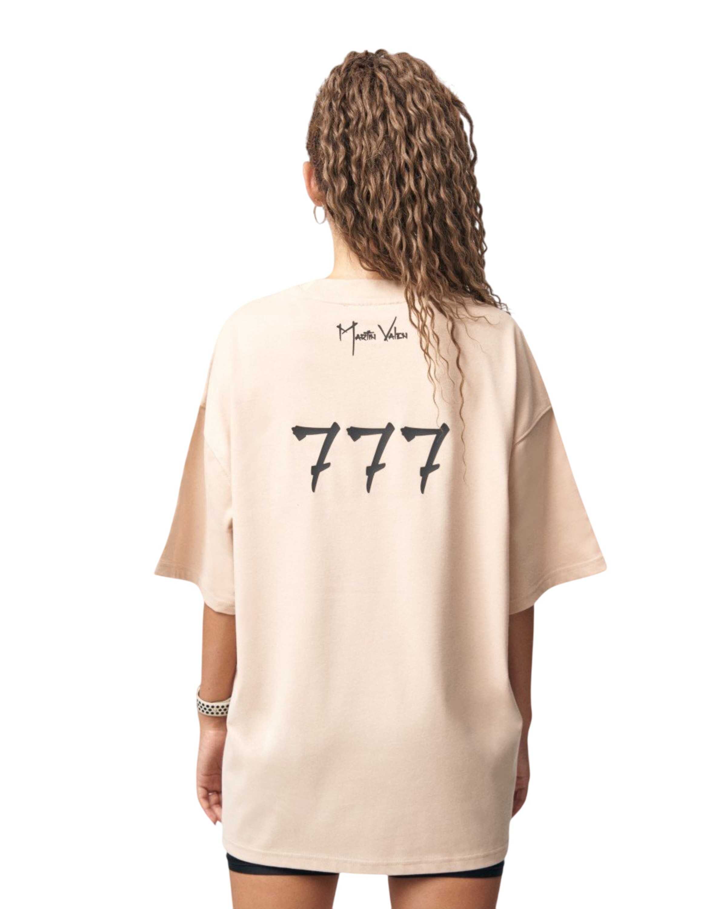 MARTIN VALEN Shirt in Beige: voorkant