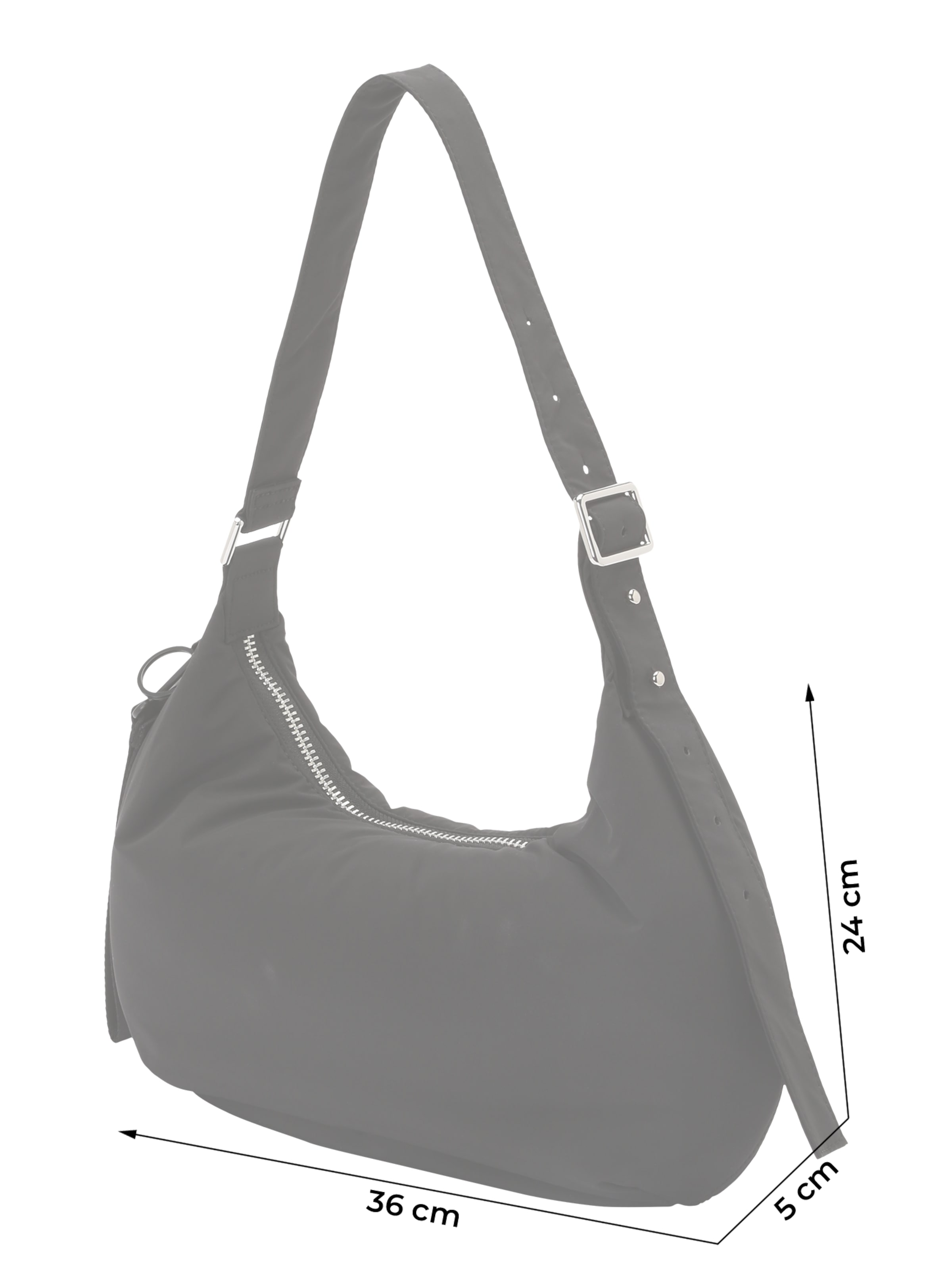 Samsøe Samsøe - Bolso de hombro 'Safreja' en negro