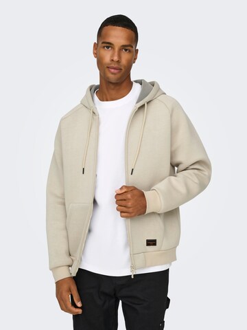 Only & Sons Sweatshirt in Grey