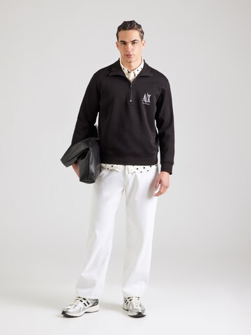Felpa di ARMANI EXCHANGE in nero