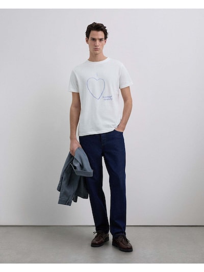 Scalpers T-shirt 'Ilove' i off-white, Produktvy