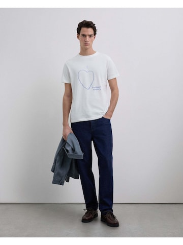 Scalpers T-Shirt 'Ilove' in Weiß: Vorderseite