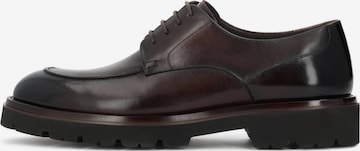 Scarpa stringata di Kazar in marrone: frontale