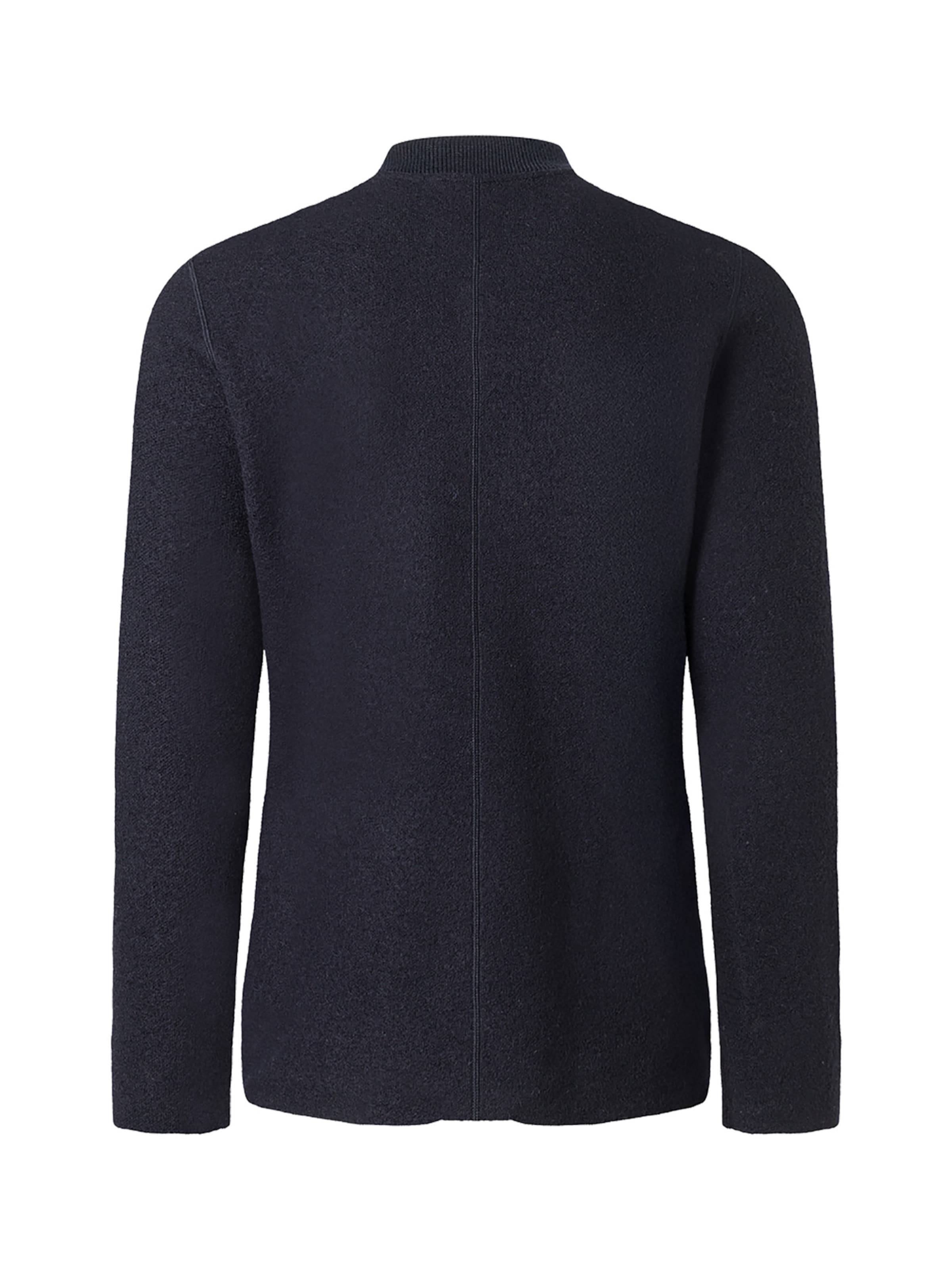 MAERZ Muenchen Knit cardigan in Blue: back
