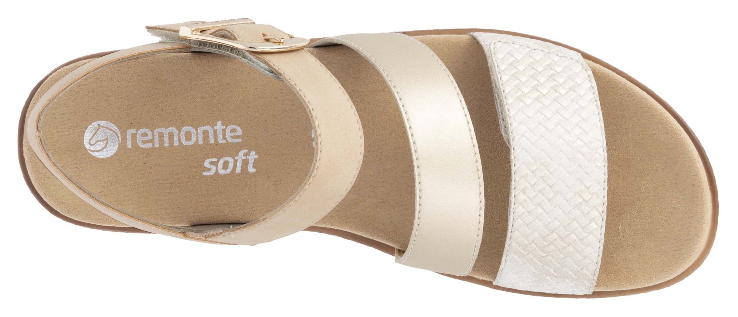 REMONTE Sandals in Beige