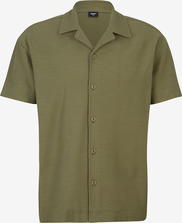 JOOP! Jeans Button Up Shirt in Green: front