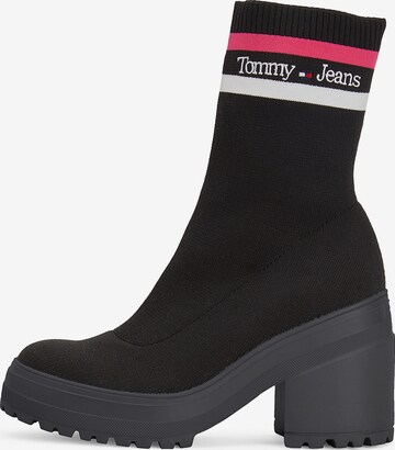 Tommy Jeans Ankle Boots in Grey: front