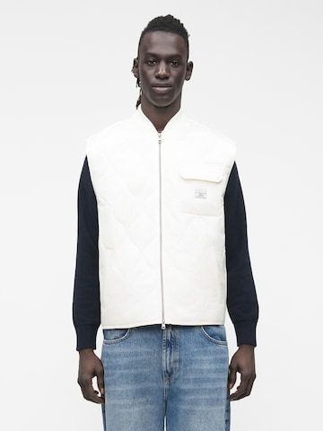 GUESS JEANS Vest in White: front