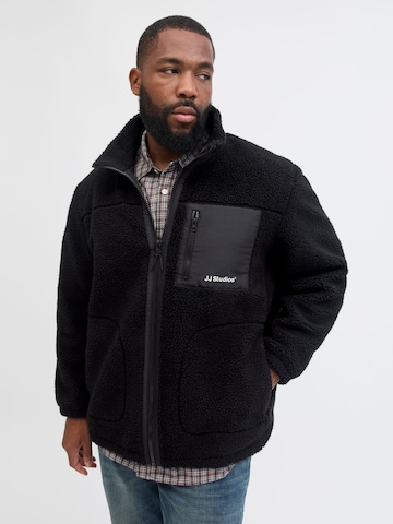 Veste en polaire JACK & JONES en noir