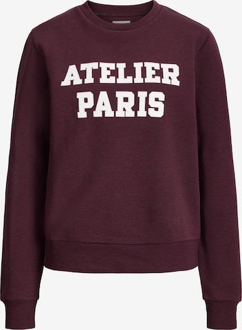 Sweat-shirt 'JREBWohio' JJ Rebel en violet : devant