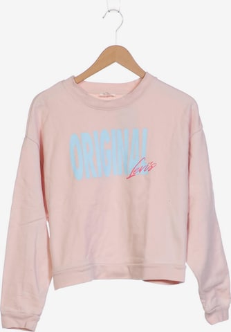 LEVI'S ® Sweatshirt & Zip-Up Hoodie in M in Pink: front