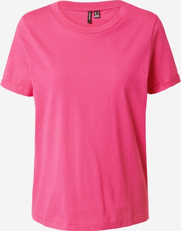 VERO MODA T-Shirt 'PAULA' in Pink: Vorderseite