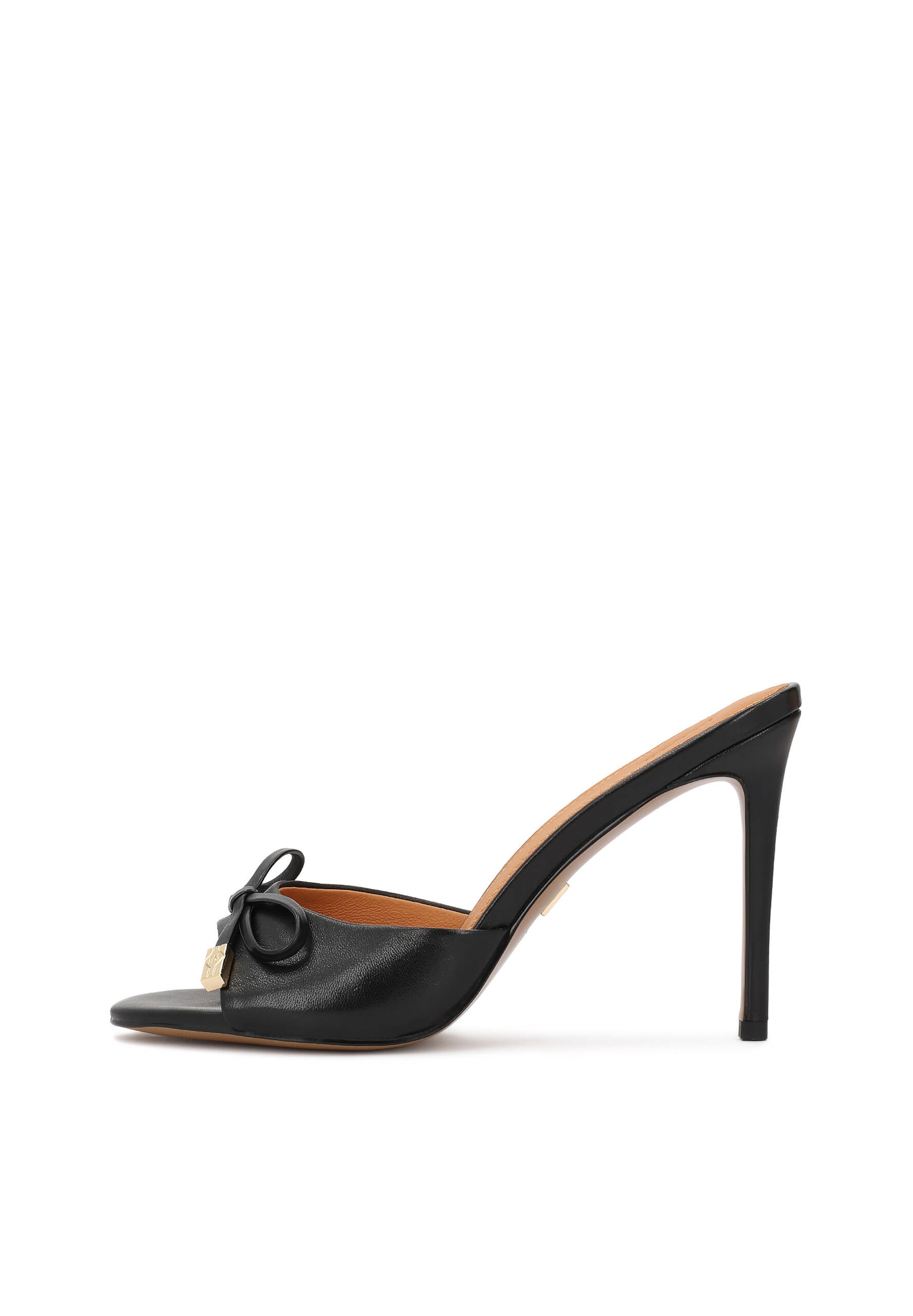 Mule Kazar en noir : devant