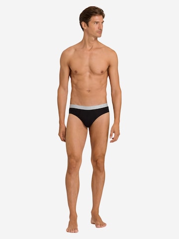Hanro Slip 'Cotton Essentials'‌‌‌‌‌‌‌‌ in Schwarz