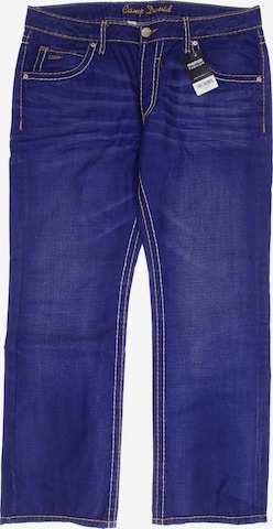 CAMP DAVID Jeans in 40 in Blue: front