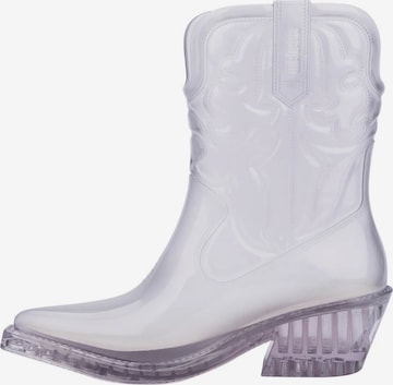 MELISSA Rubber boot 'Texas AD' in Transparent: front