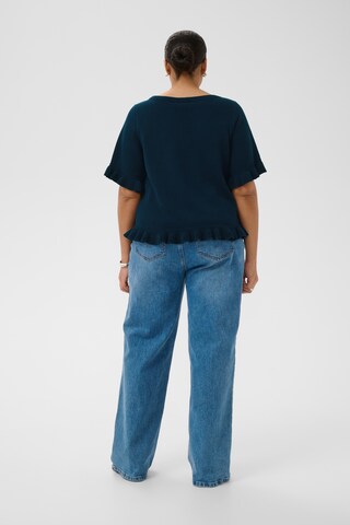 KAFFE CURVE - Jersey 'KClindsy' en azul