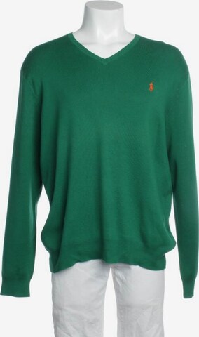 Polo Ralph Lauren Pullover / Strickjacke L in Grün: predná strana