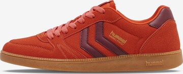 Hummel Athletic Shoes in Orange: front