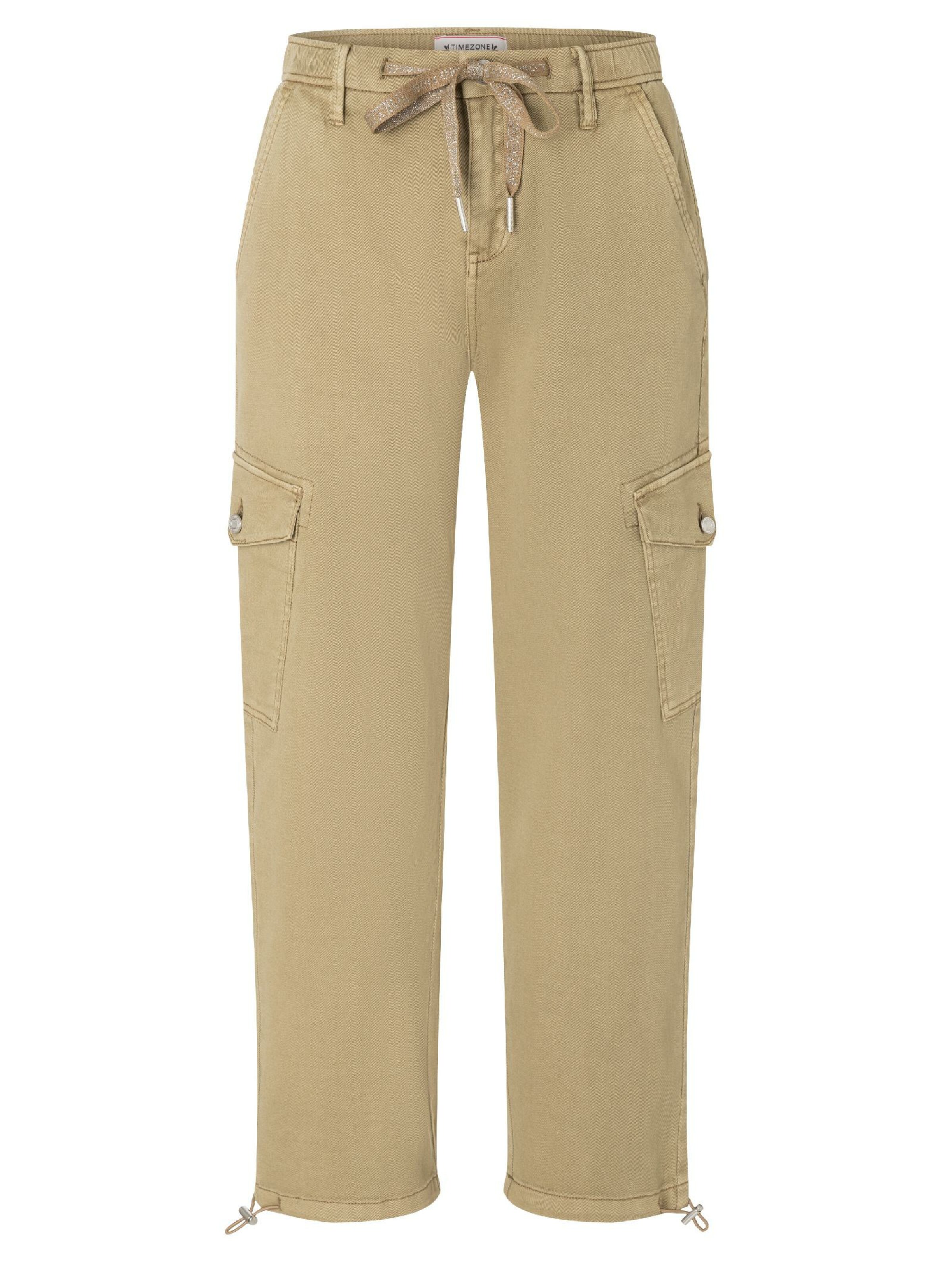 TIMEZONE Hose 'MarlaTZ' in Braun: Vorderseite