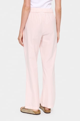Regular Pantalon 'Findre' SAINT TROPEZ en rose