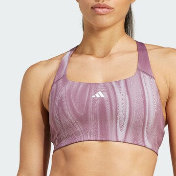 ADIDAS PERFORMANCE Bralette Sports bra 'Powerimpact' in Purple