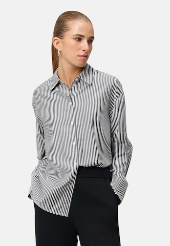 zero Blouse in Zwart: voorkant