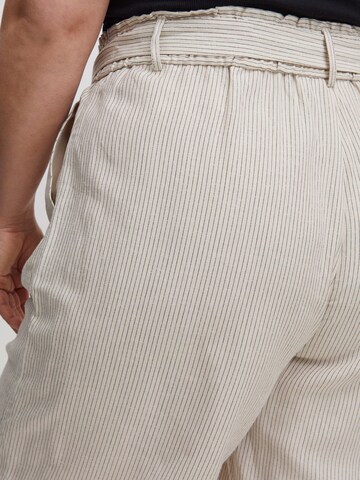 Loosefit Pantalon Fransa en beige