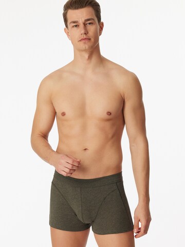 SCHIESSER Boxershorts in Groen