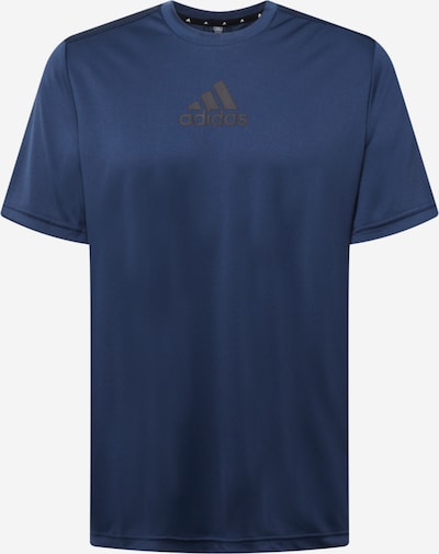 ADIDAS PERFORMANCE Sportshirt in dunkelblau / schwarz, Produktansicht