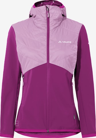 VAUDE Athletic Jacket 'Brenva' in Purple: front