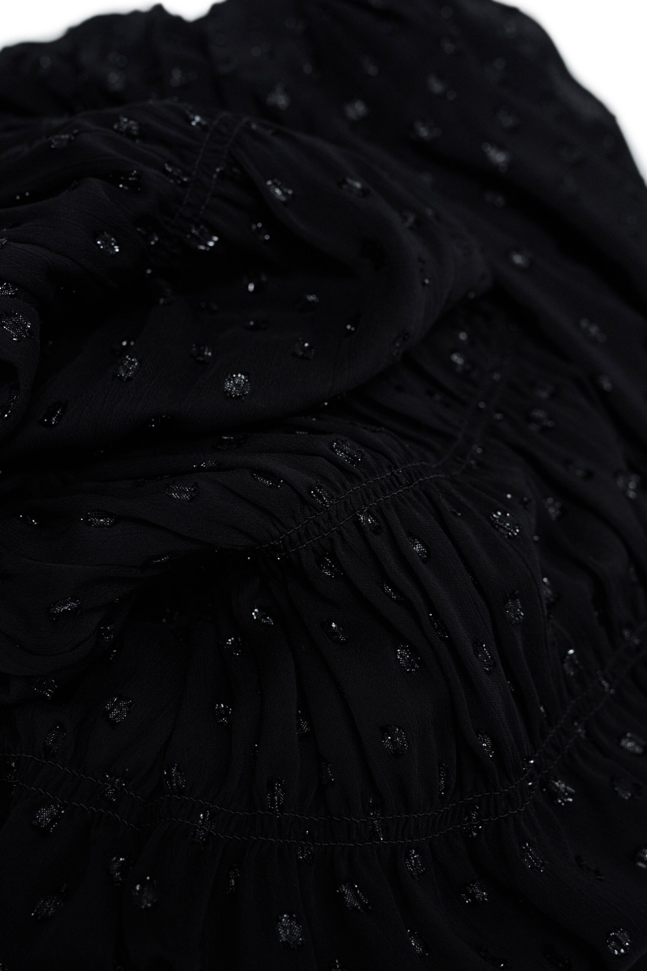 Salsa Jeans Kleid 'Glanzeffekt' in Schwarz