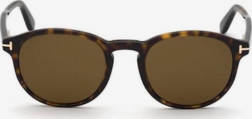 Lunettes de soleil 'DANTE FT0834 52J' Tom Ford en marron : devant